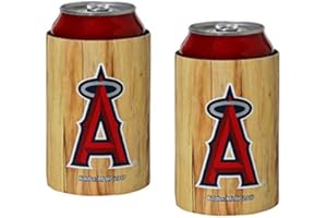 Kolder MLB Team Logo Baseball Woody Bat Can Cooler Holder - 2-Pack