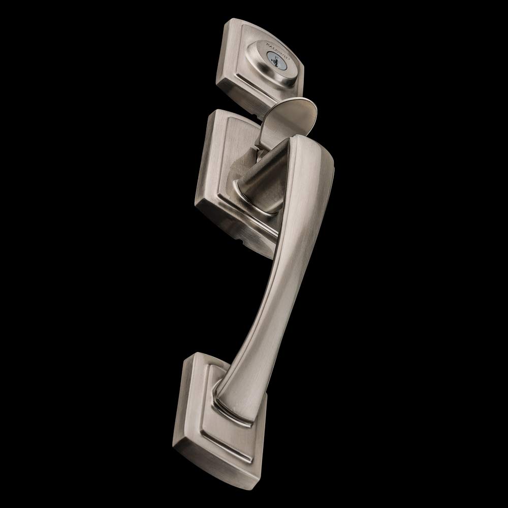 Baldwin Nautica Single Cylinder Front Door Handleset Featuring SmartKey