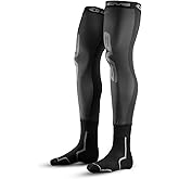 EVS TUG Fusion Socks (1 Pair), Compression Moisture-Wicking, Cooling | Compression sock with reinforced heel/toe, moisture-wicking comfort, contoured stay-put fit, boot-ready support
