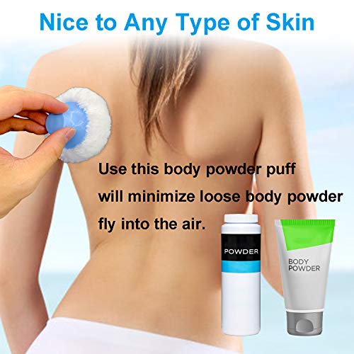 Large Fluffy Powder Puff, Body Cosmetic Powder Puff, Soft Face Body