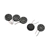 uxcell 5pcs 1W 8 Ohm Magnet Loud Speaker Horn