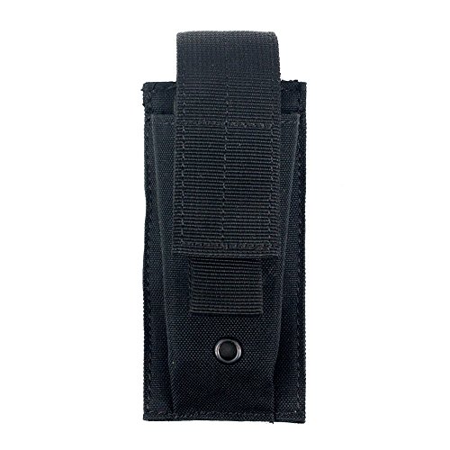 FIREDOG Molle Single Pistol Mag Magazine Pouch Flashlight/Tool Knife Sheath Cartridge Clip