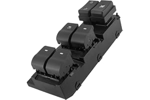 Anxingo Master Power Window Switch Front Left Side 93570-F2000 Compatible with 2017-2020 Hyundai Elantra