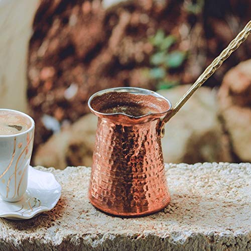 Copper Turkish Coffee Pot, Greek Arabic Coffee Maker, Handmade Ottoman
