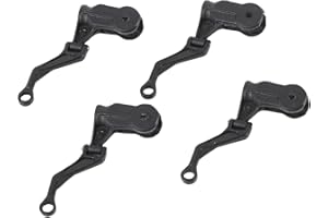 aqxreight 4PCS RC Rotor Clips for K170 Helicopter Metal Plastic Rotor Clamp Replacement Parts for XK K124.006 Remote Control 