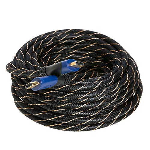 50FT HDMI CABLE 1.4 1080P ETHERNET BLURAY 3D TV DVD PS3 HDTV XBOX LCD LED SALE