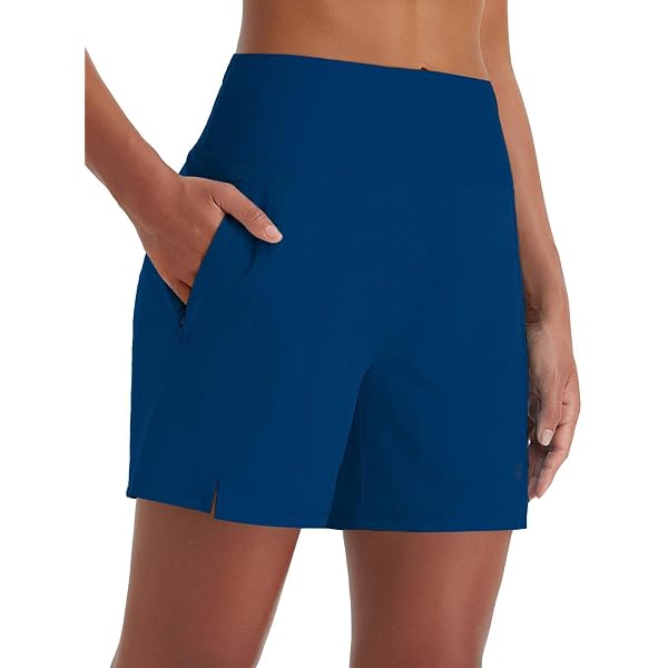 Short De Bain Femme Taille Haute - Maillot De Bain 3 Pièces Contrôle Ventre - Séchage Rapide