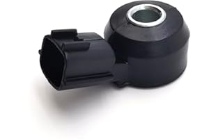 Gseigvee 1 PC Car Knock Sensors, ABS Sensor Replacement Number 22060-7B000 220607B000 KS107, 2 Pin Plug and Play Ignition Knock Sensor Standard Accessories, Compatible with Most Cars (Black)