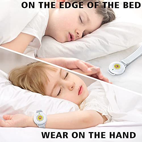 TUOERQI Wireless Bedwetting Alarm, Bed Wetting Alarm Adjustable Volume