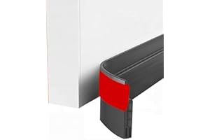 UAGGIC Rubber Door Draft Stopper Weather Stripping Under Door Seal Sweeps Block Noise Dusts Energy Saving Home