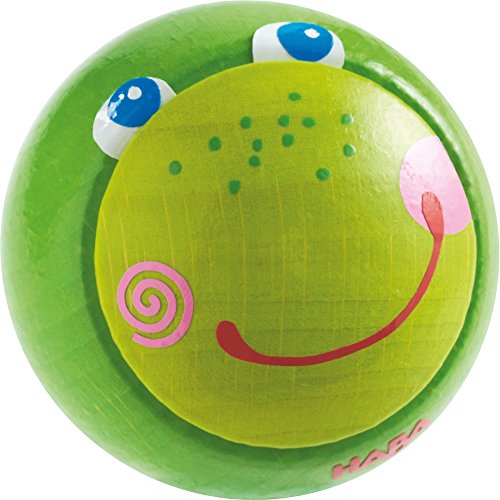 HABA Kullerbu Ball - Fabian Frog for use with or Without The Kullerbu Track System - Ages 2+