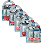 Ansmann AA 2850 Hybrid High Capacity, Low Discharge Rechargeable Batteries -20 Pack