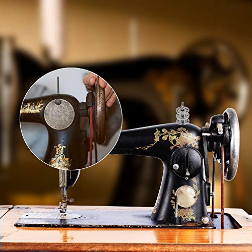 Homgaty 2 Piece Treadle Sewing Machine Belt, 183cm 3/16" Replacement