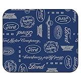 Ford Motor Company Logo Pattern Low Profile Thin