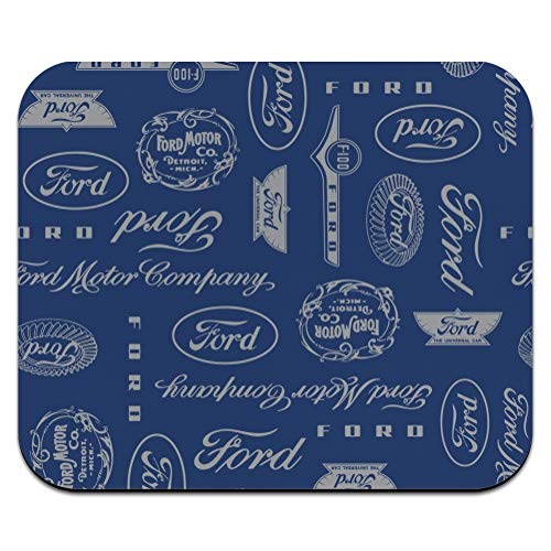 Ford Motor Company Logo Pattern Low Profile Thin