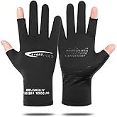 PURFUN Summer Anti-UV Sun Protection Driving Gloves Men Women Thin Breathable High Elastic Cycling Gloves Non-Slip Sports Gloves for Running Fishing Camping Exercise Yoga Dance