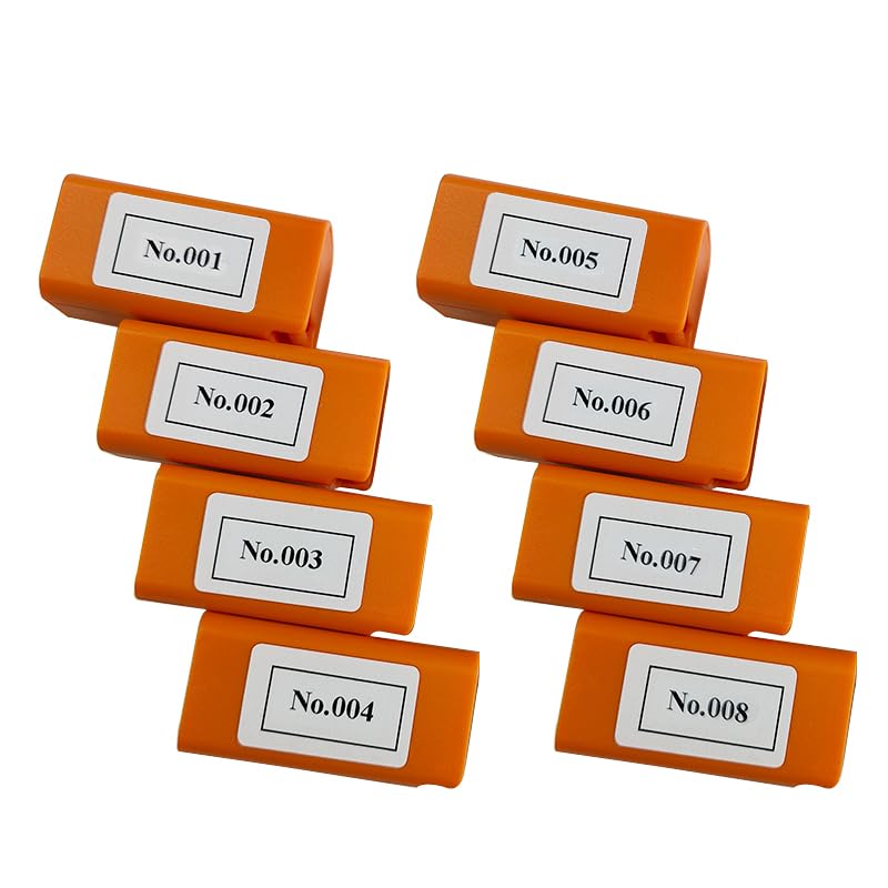 Network Cable Tester Box,Host/Test Box Fault Location, Short Circuit Test,Working Remote Kits NO.1 to 8 for RJ45,Cat5,Cat6,5E,6E for CCTV Camera Tester