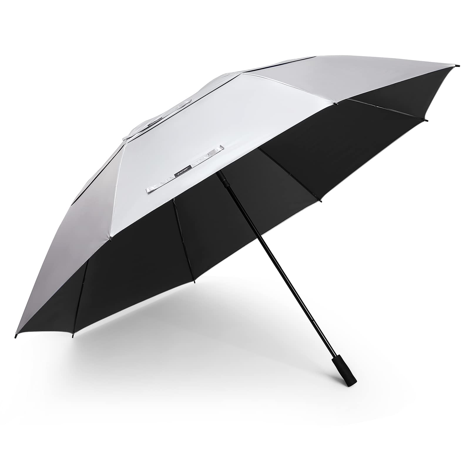 G4Free 46/54/62/68/72/80 Inch UV Protection Windproof Sun and Umbrella Golf Umbrella Auto Open Double Canopy Ventilated Plus Size for Men and Women