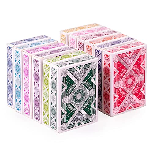 Nertz Card Game 12 Decks by Brybelly Nertz Playing Cards for Adults and Kids Bulk set of 12