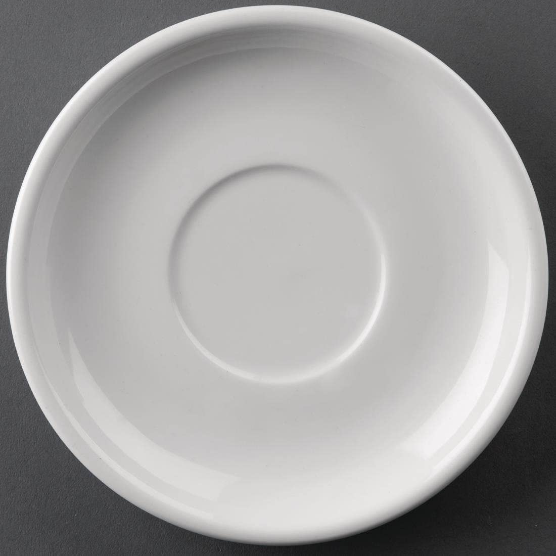 Olympia 2826 Athena Hotelware Saucer D/W for CC200/CC201 145mm 5 3/4" (Box 24), White