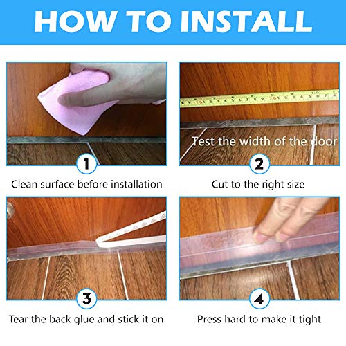 Weather Stripping Door Bottom Seal Strip Silicone Seal Strip Adhesive