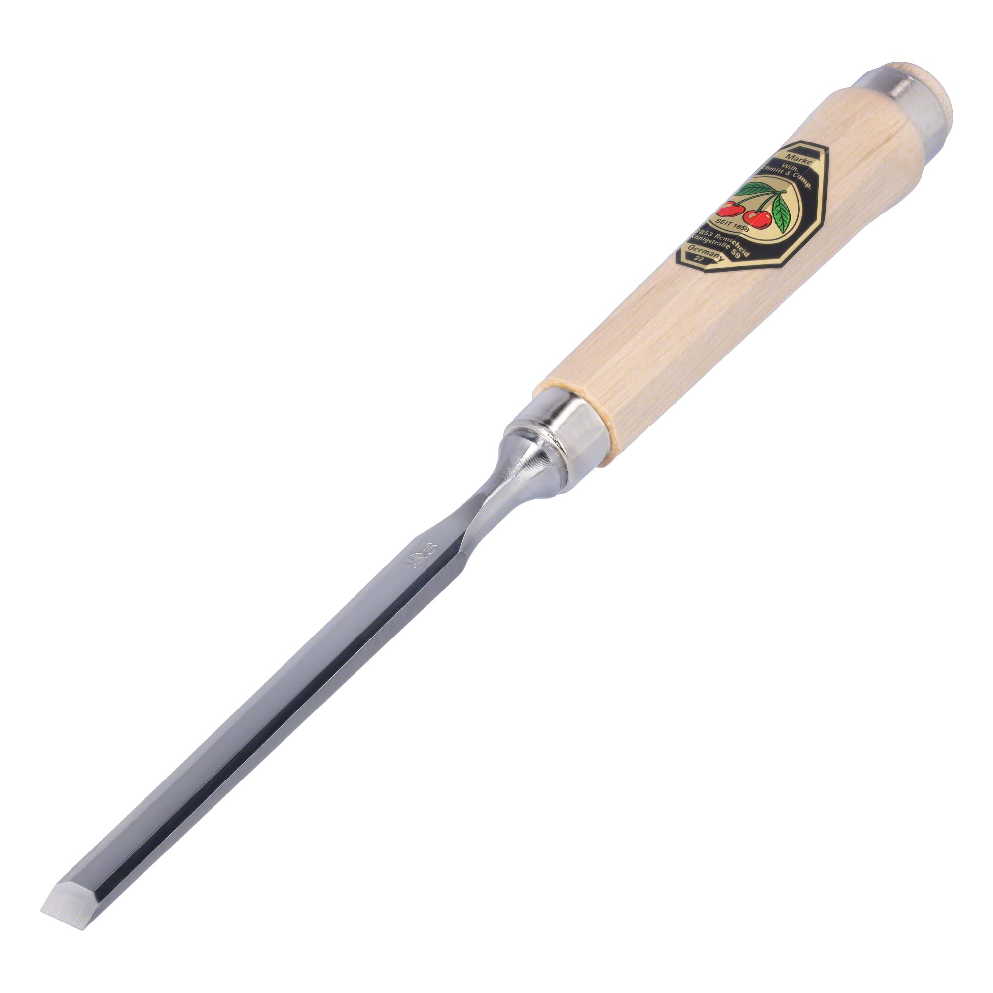 Kirschen 1001010 10 mm Number 1001 Firmer Chisel with Hornbeam Handle - Multi-Colour