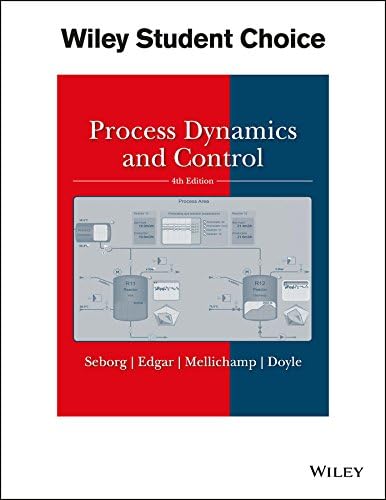 Chemistry - Process Dynamics and Control