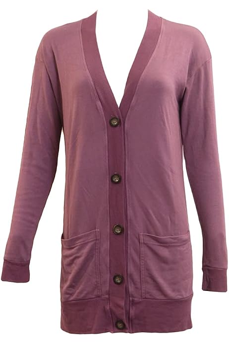 Hard Tail Women's Velour Long Cardigan 