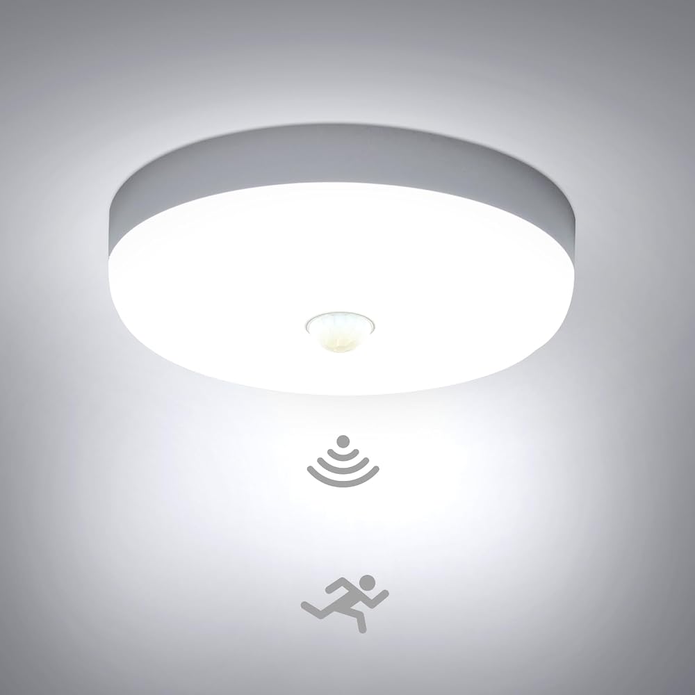 Combuh Indoor LED PIR Motion Sensor Ceiling Light 15W 1500LM 6500K 240V