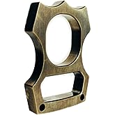 Brass Bottle Opener EDC Bottle Opener Tool with Vintage Design Portable Heavy-duty Cap Remover for Bar Camp Daily Carry
