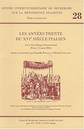 Les  années trente du XVIe siècle italien