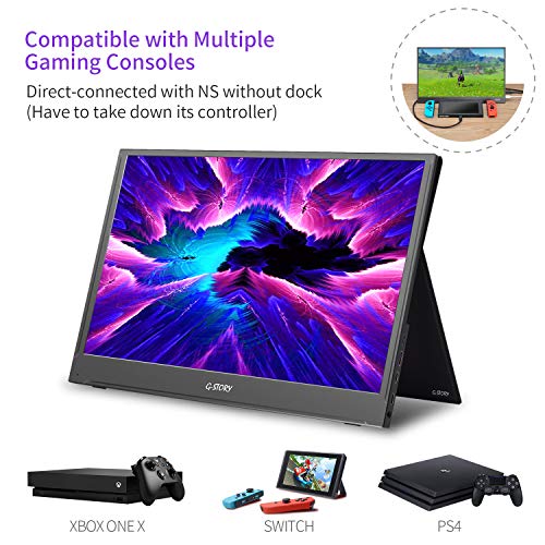 13 3 Inch Portable Monitor G Story Uhd 4k Ips Eye Care Portable Gaming Monitor For Ps4 Ps5 Xbox One Switch Laptop Pc Usb C 60hz Portable Screen With Freesync Hdr Hdmi Dual Speaker Vesa Compatible Pricepulse