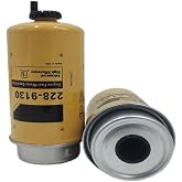 SHENYYDNR Fuel Filter 228-9130 2289130 Compatible with Caterpillar Backhoe Loader 414E 416D 416E 420D 420E 422E 424D 428D 428E 430D 430E