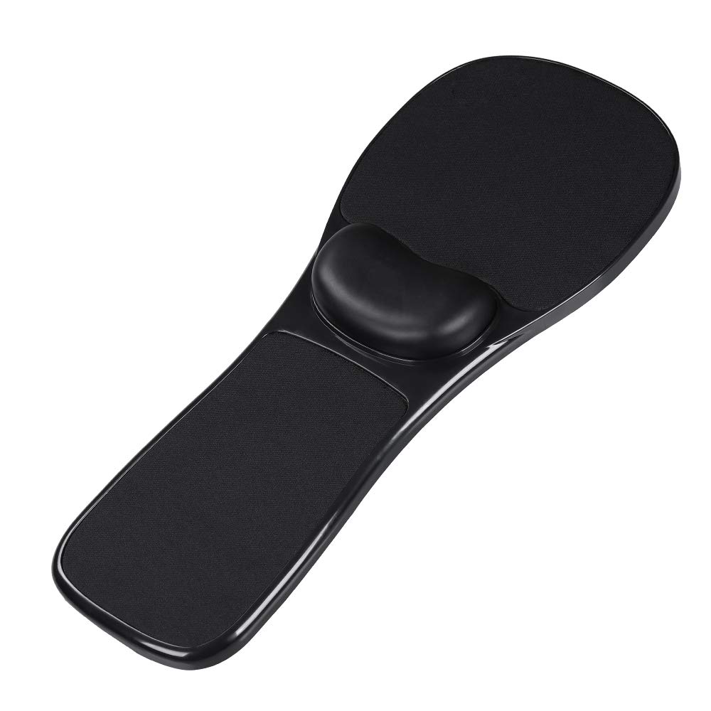 YANGHX Mouse Pad with Adjustable Wrist Support Cushion for Chair Armrest