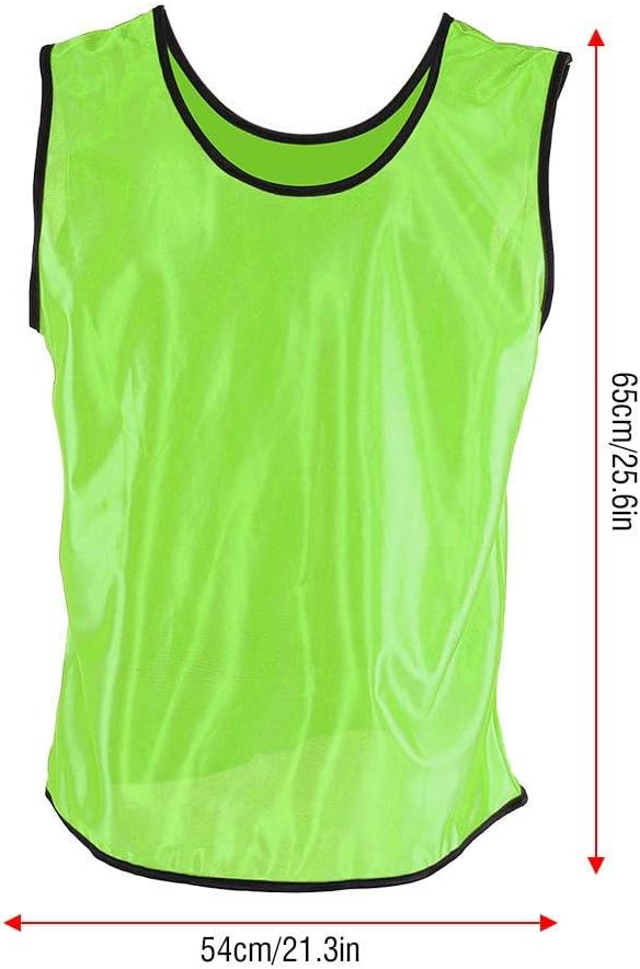 Lot De 12 Gilets D'entraînement Réversibles Numérotés Football - Pour Enfants Et Adultes - Taille L/XL - 2 Couleurs