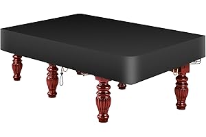 7 Feet Pool Table Cover,Heavy Duty 210D Oxford Billiard Table Cover with Waterproof Strip and Tearproof for Air Hockey Billia
