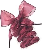 MarJunSep Satin Ribbon Shoe Laces for