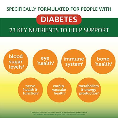 Multibetic Multivitamin Dietary Supplement, Specifically Formulated