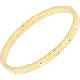 kate spade new york womens Set in Stone Hinged Bangle