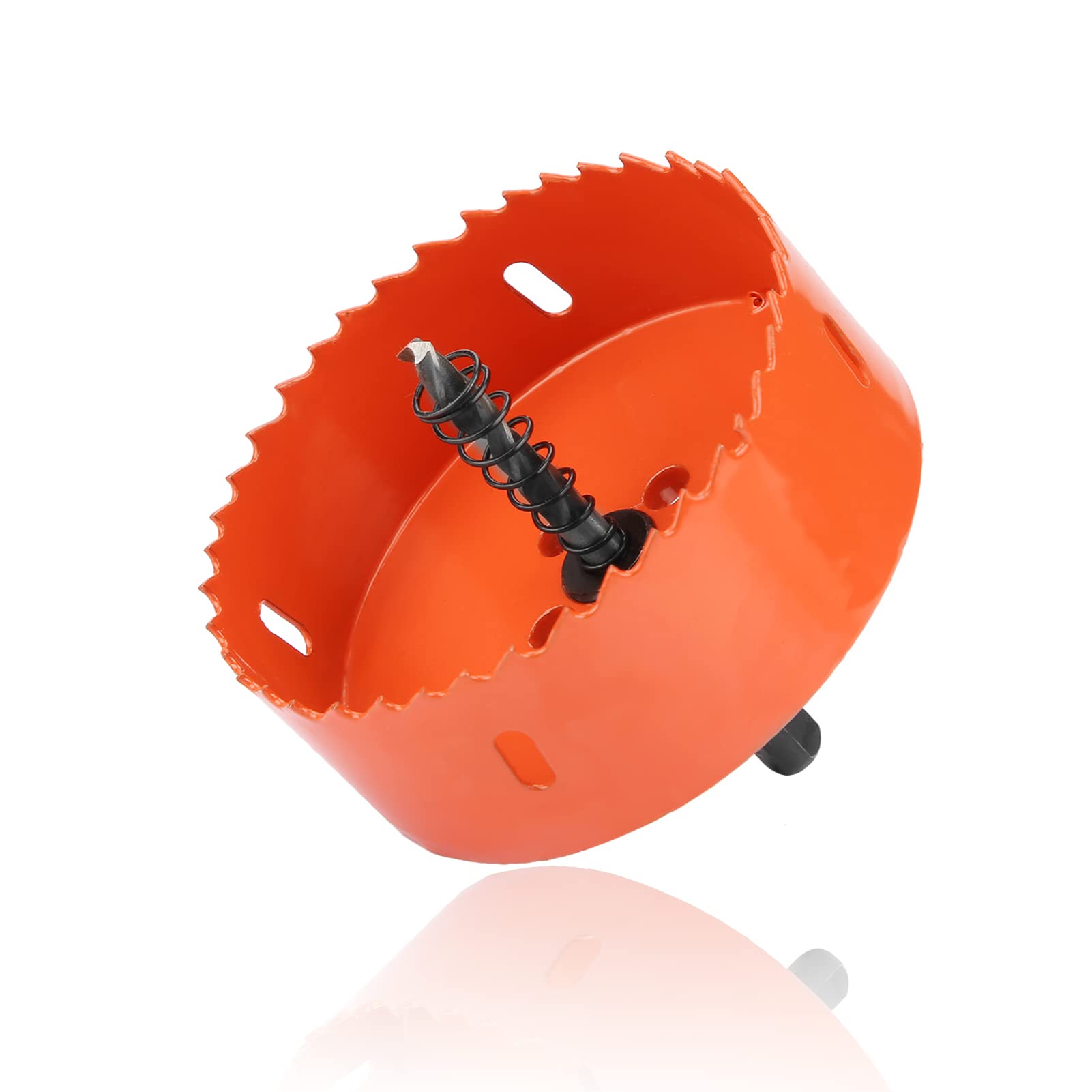 Hole Saw, 95mm/3.7inch M42 HSS Hole Saw Drill Bit, Hole Cutter with Drill Bit, for Opening Hole in Wood, Thin Steel Sheet, Aluminum Alloy and other Soft Metal Sheet