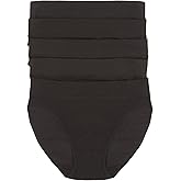 Felina Pima Cotton Hi-Cut Underwear 5-Pack