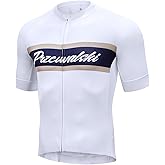 Przewalski Men's Pro Cycling Jersey Competitive Training Short Sleeve Bike Shirts Bicycle Tops for Road Biking