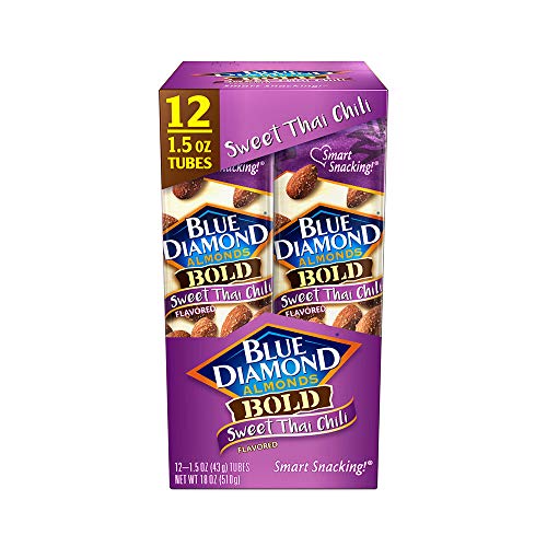 Blue Diamond Almonds, Bold Sweet Chili Thai Flavored Snack Nuts, Single