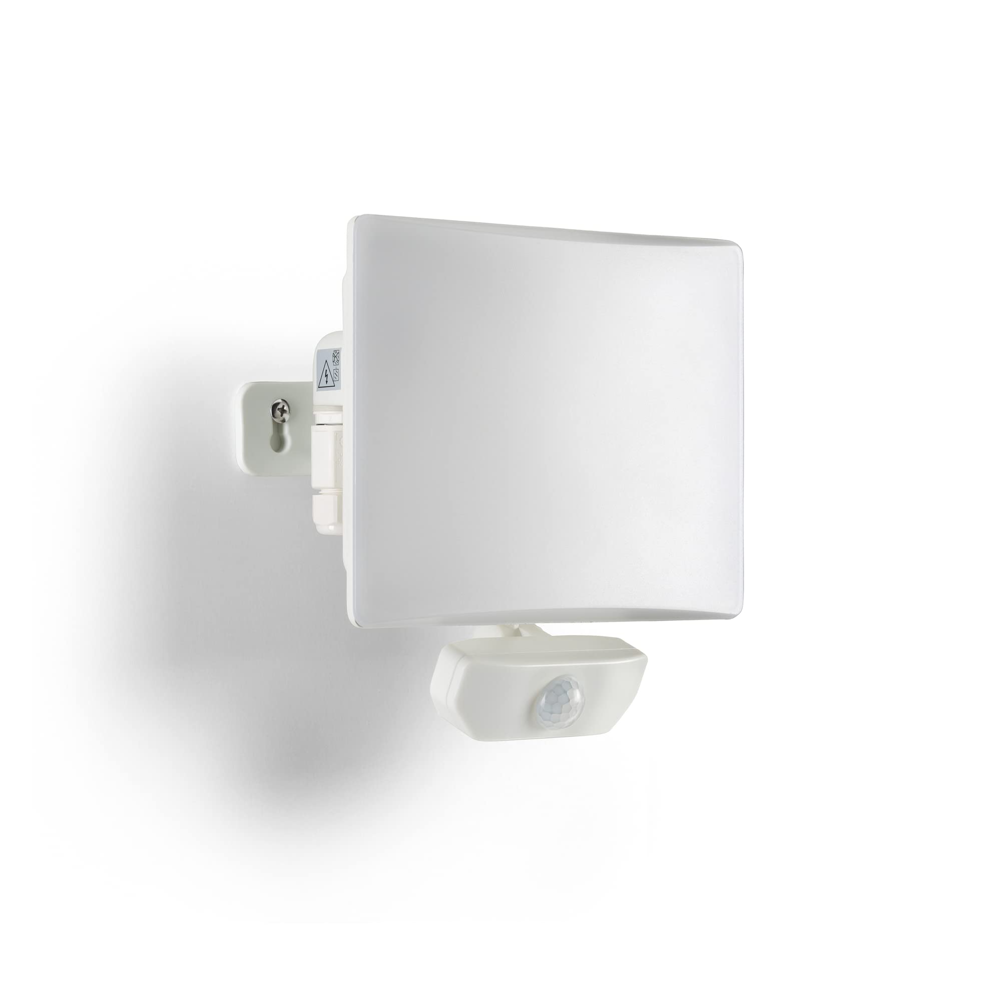 Auraglow 20W 1650lm Full Screen Slimline LED Security Motion Sensor PIR Flood Light White Outdoor Wall Lamp
