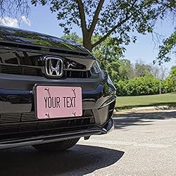 ExcelMark Custom License Plate for Front of Car