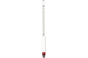Glass Alcoholmeter/Hydrometer, Proof and Tralles