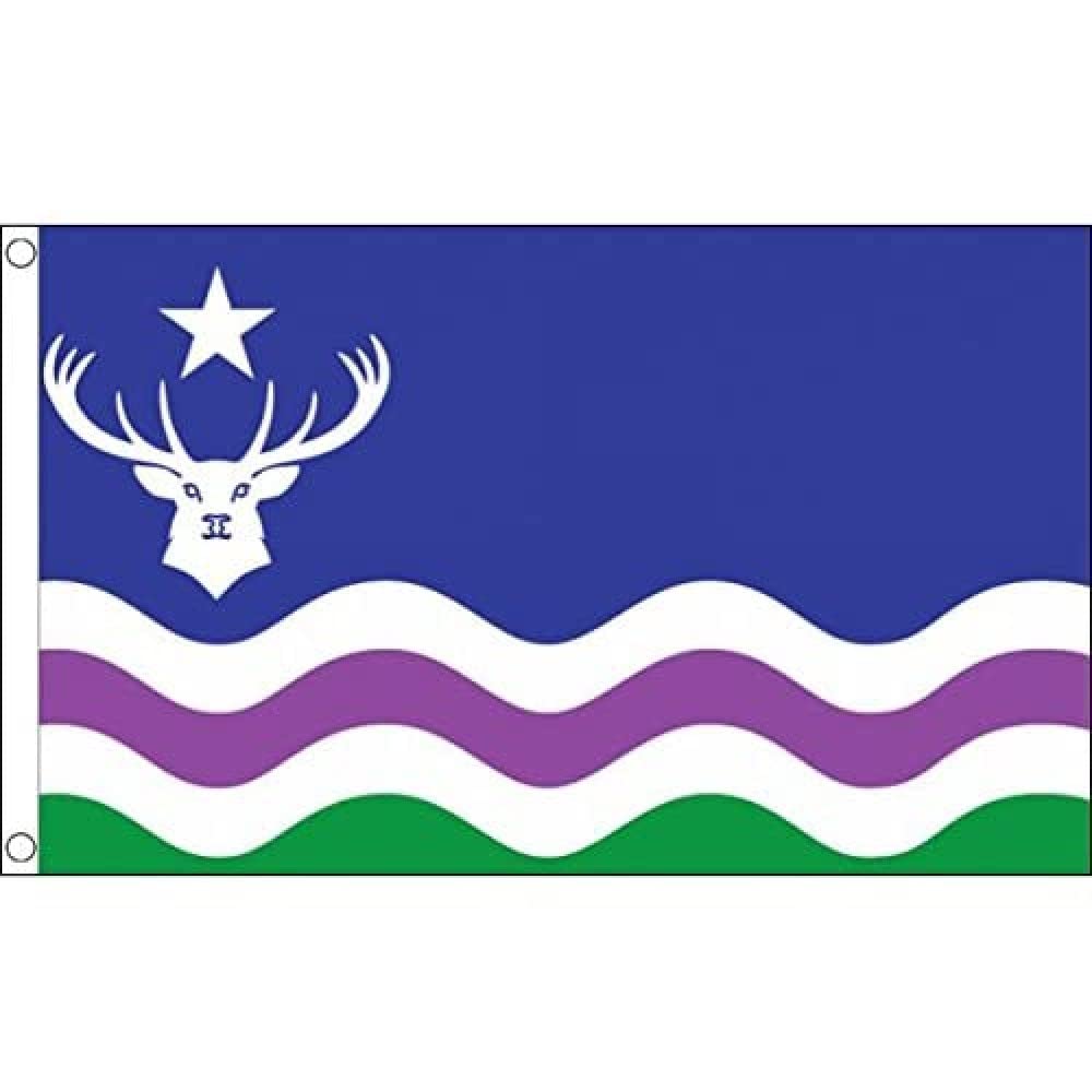 AZ FLAG - Exmoor National Park Flag - 3x5 Ft - 100D Polyester Exmoor Banner with Two Metal Grommets - Fade Resistant - Vivid Colors - 3' x 5' Feet - 150x90 Cm