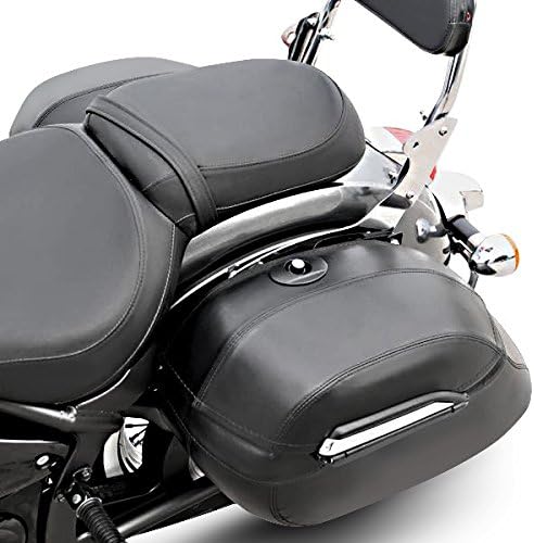 Set Serrature Universali RS Con 2 Chiavi Per Borse Laterali Rigide Da Moto. Adatto Per Honda, Yamaha, Kawasaki, Suzuki, Harley-Davidson. Colore Nero. - 4