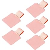 8 Color Self-Adhesive Leather Pen Loops – Mini Skater Pen Holders For Notebooks, Journals, Clipboards & More (8 Pieces)