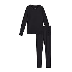 Cuddl Duds Girls Fleece-Lined Thermal Underwear